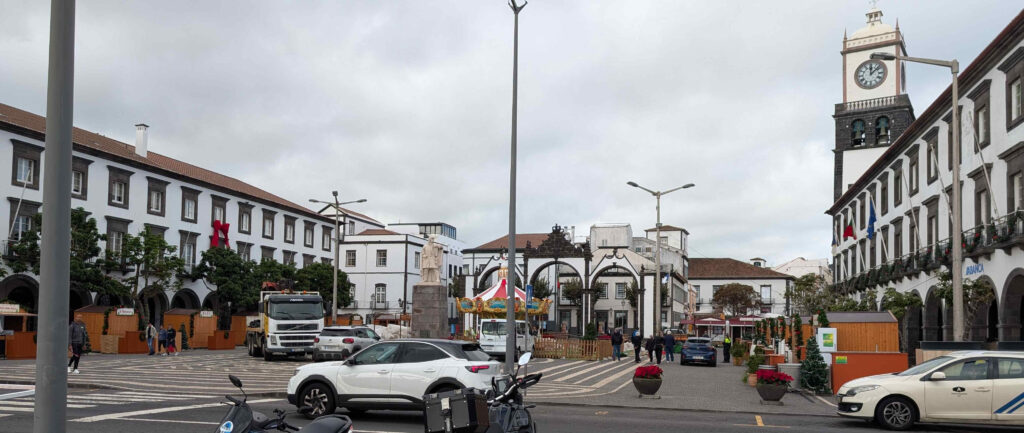 Ponta Delgada town centre